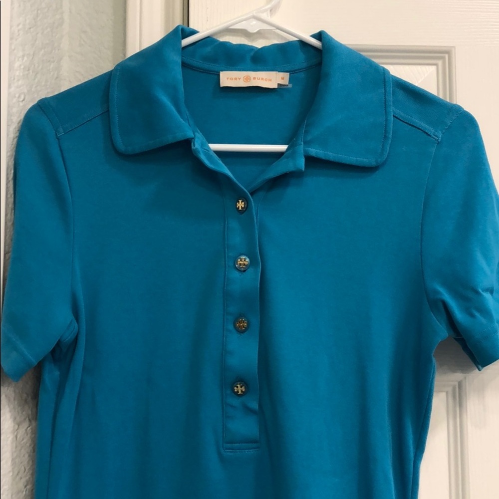 Tory Burch polo beautiful turquoise color